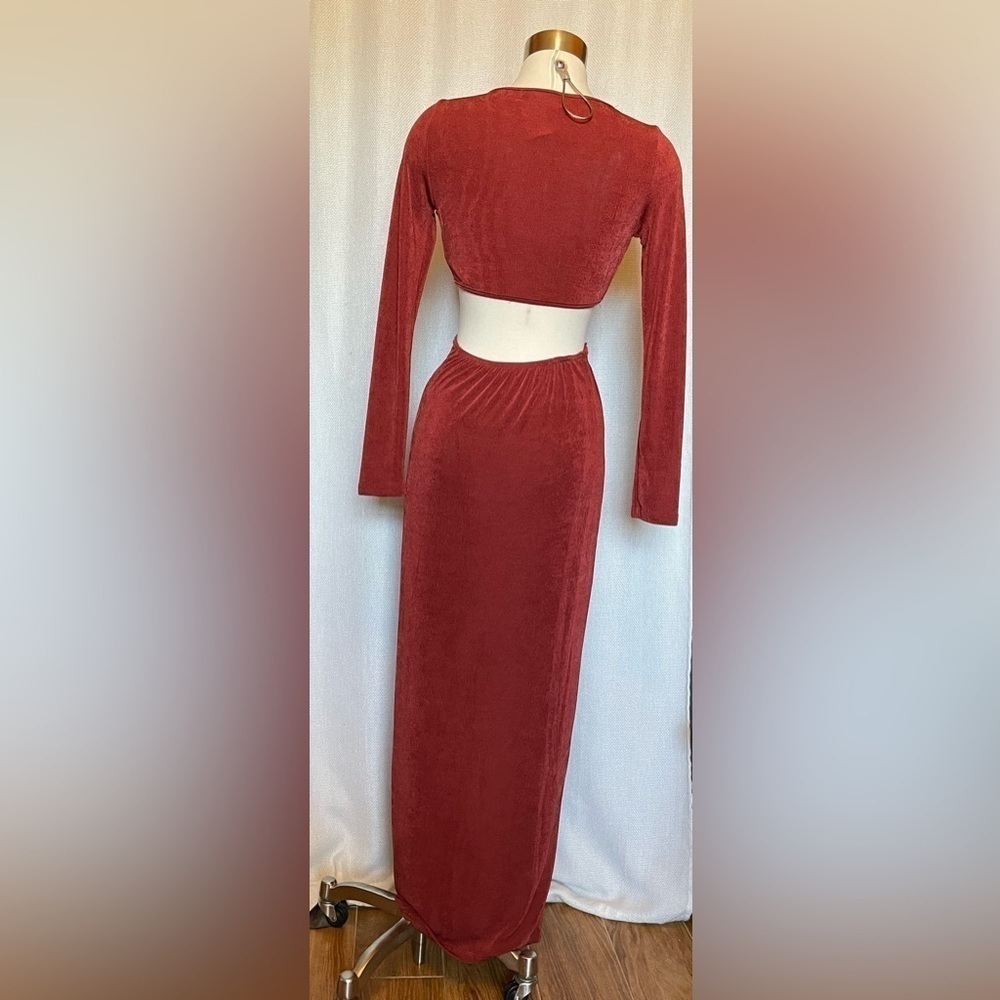 Mason Baker side cut out maxi dress - Picture 3 of 5
